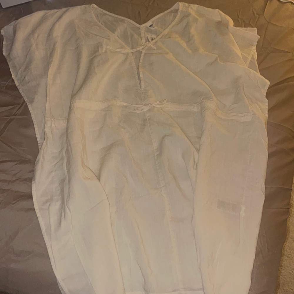 cream swimsuit cover up, brand new TAGS on
